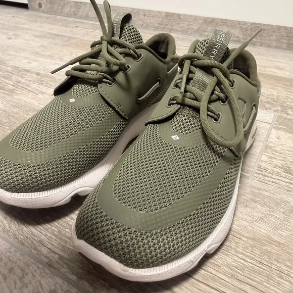 NEW Women's Watersport shoes SPERRY 7 SEAS Size 6.5 Color Green - Picture 8 of 10